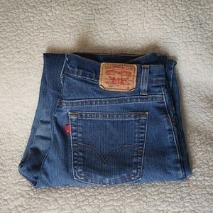 Levi's 550 classic relaxed tapered jeans size 12